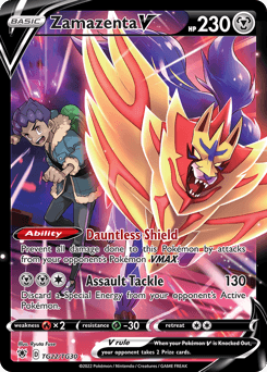 Zamazenta V TG22 — Astral Radiance Trainer Gallery