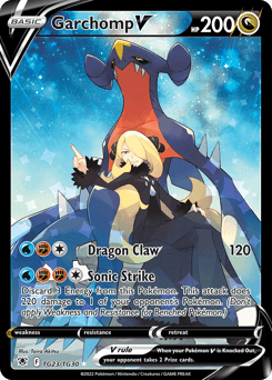 Garchomp V TG23 — Astral Radiance Trainer Gallery