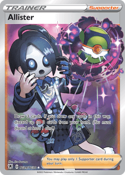 Allister TG24/30 — Astral Radiance Trainer Gallery