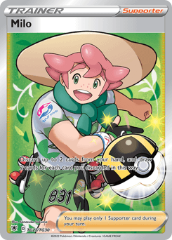 Milo TG27/30 — Astral Radiance Trainer Gallery