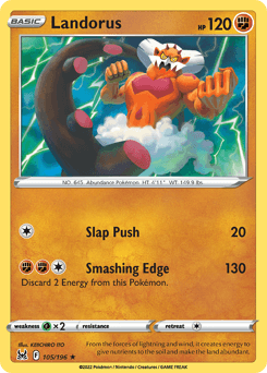 Landorus 105 — Lost Origin