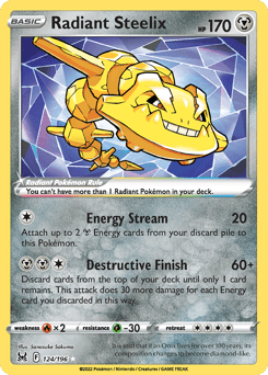 Radiant Steelix 124 — Lost Origin