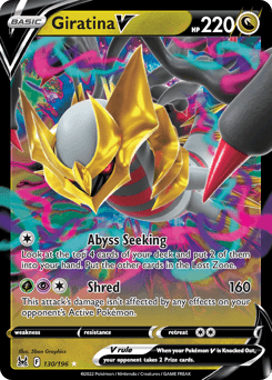Giratina V 130 — Lost Origin