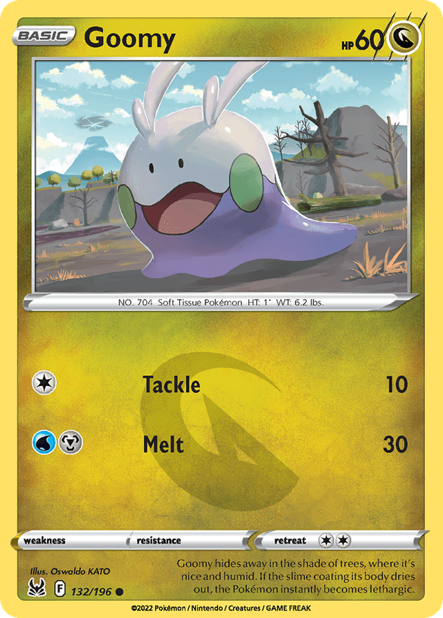 Carta Goomy 132/196 do set Lost Origin — Pokémon TCG | Bynx