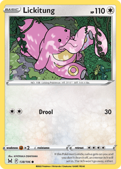 Lickitung 138 — Lost Origin