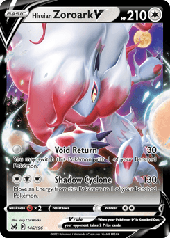 Hisuian Zoroark V 146 — Lost Origin