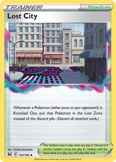 Carta Lost City 161/196 do set Lost Origin — Pokémon TCG | Bynx