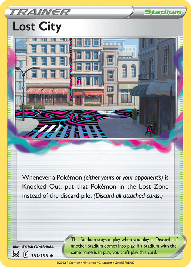 Carta Lost City 161/196 do set Lost Origin — Pokémon TCG | Bynx