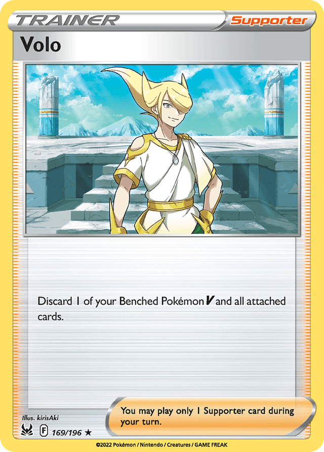 Carta Volo 169/196 do set Lost Origin — Pokémon TCG | Bynx