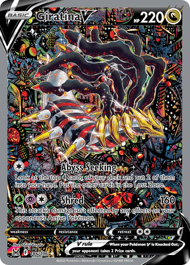 Carta Giratina V 186/196 do set Lost Origin — Pokémon TCG | Bynx
