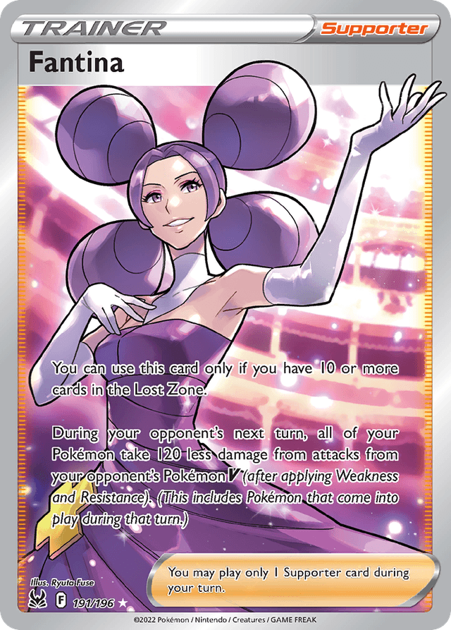 Carta Fantina 191/196 do set Lost Origin — Pokémon TCG | Bynx