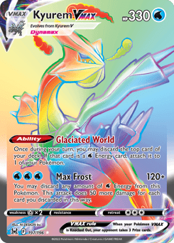 Kyurem VMAX 197 — Lost Origin