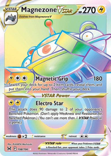 Carta Magnezone VSTAR 198/196 do set Lost Origin — Pokémon TCG | Bynx