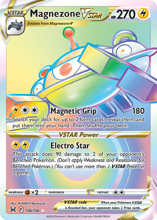 Carta Magnezone VSTAR 198/196 do set Lost Origin — Pokémon TCG | Bynx
