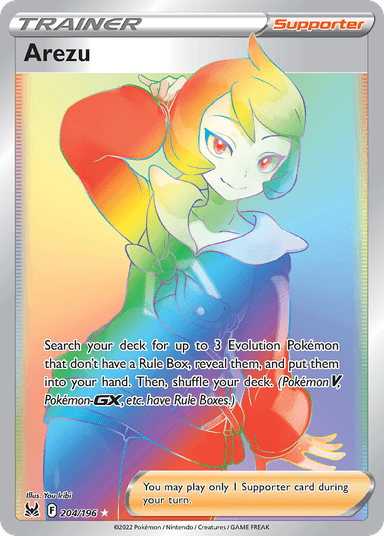 Carta Arezu 204/196 do set Lost Origin — Pokémon TCG | Bynx