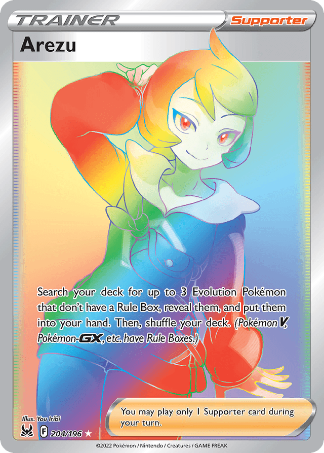 Carta Arezu 204/196 do set Lost Origin — Pokémon TCG | Bynx