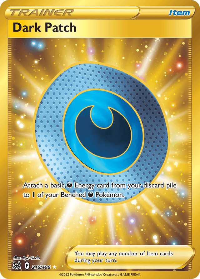 Carta Dark Patch 216/196 do set Lost Origin — Pokémon TCG | Bynx