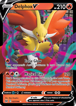 Delphox V 27 — Lost Origin