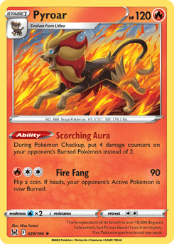 Pyroar 29 — Lost Origin