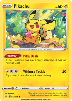 Pikachu 52 — Lost Origin