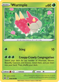 Wurmple 6 — Lost Origin
