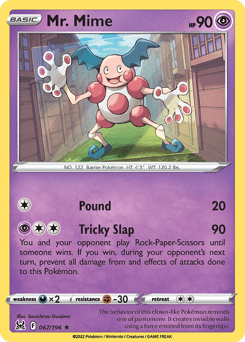 Mr. Mime 67 — Lost Origin