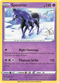 Carta Spectrier 81 do set Lost Origin — Pokémon TCG | Bynx