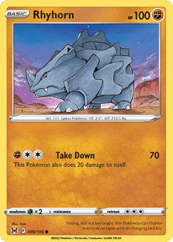 Rhyhorn 89 — Lost Origin