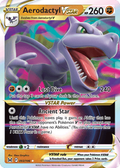 Aerodactyl VSTAR 93 — Lost Origin