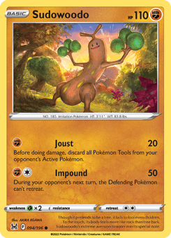Sudowoodo 94 — Lost Origin