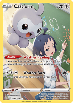 Castform TG11 — Lost Origin Trainer Gallery