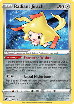 Radiant Jirachi 120 — Silver Tempest