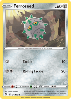 Ferroseed 121 — Silver Tempest