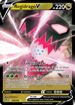 Regidrago V 135 — Silver Tempest