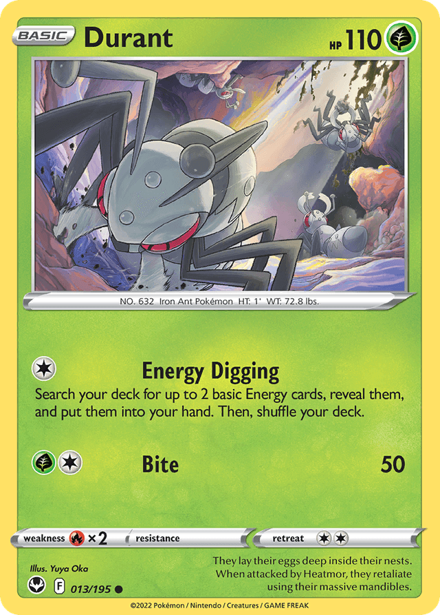 Carta Durant 13/195 do set Silver Tempest — Pokémon TCG | Bynx