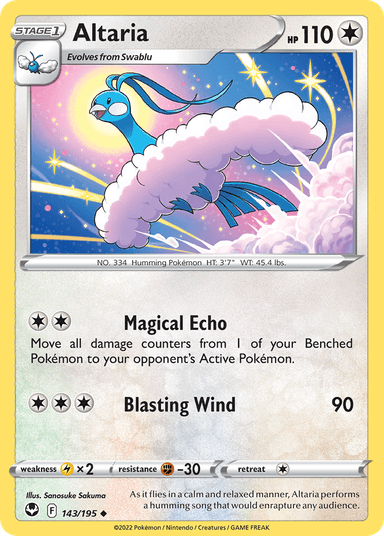 Carta Altaria 143/195 do set Silver Tempest — Pokémon TCG | Bynx