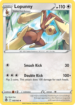 Lopunny 145 — Silver Tempest