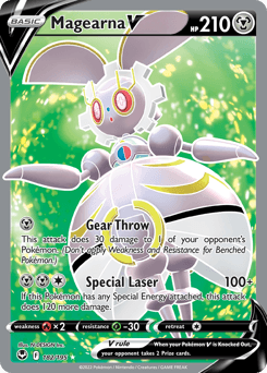 Magearna V 182 — Silver Tempest