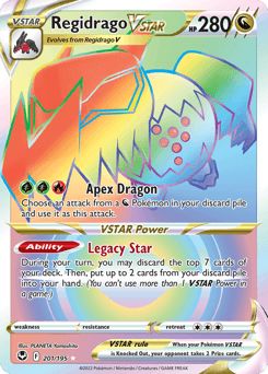 Regidrago VSTAR 201 — Silver Tempest