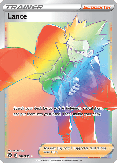 Carta Lance 206/195 do set Silver Tempest — Pokémon TCG | Bynx