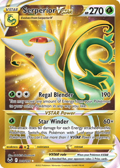 Serperior VSTAR 210 — Silver Tempest