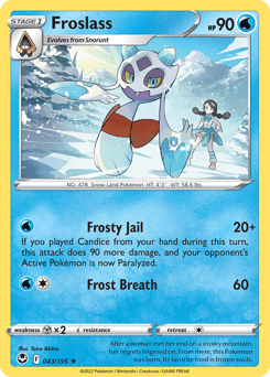 Froslass 43 — Silver Tempest