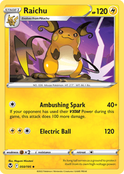 Raichu 50 — Silver Tempest
