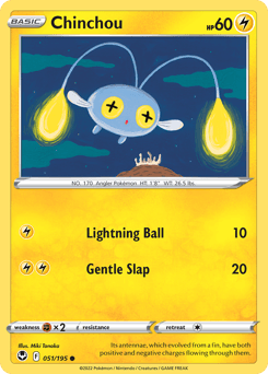 Chinchou 51 — Silver Tempest