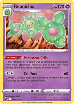 Reuniclus 78 — Silver Tempest