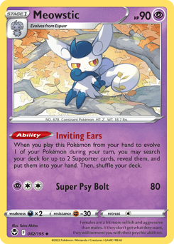 Meowstic 82 — Silver Tempest