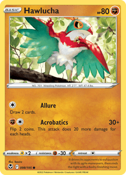 Hawlucha 98 — Silver Tempest