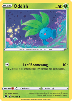Oddish 1 — Crown Zenith