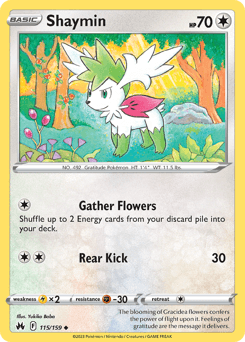 Shaymin 115/159 — Realeza Absoluta