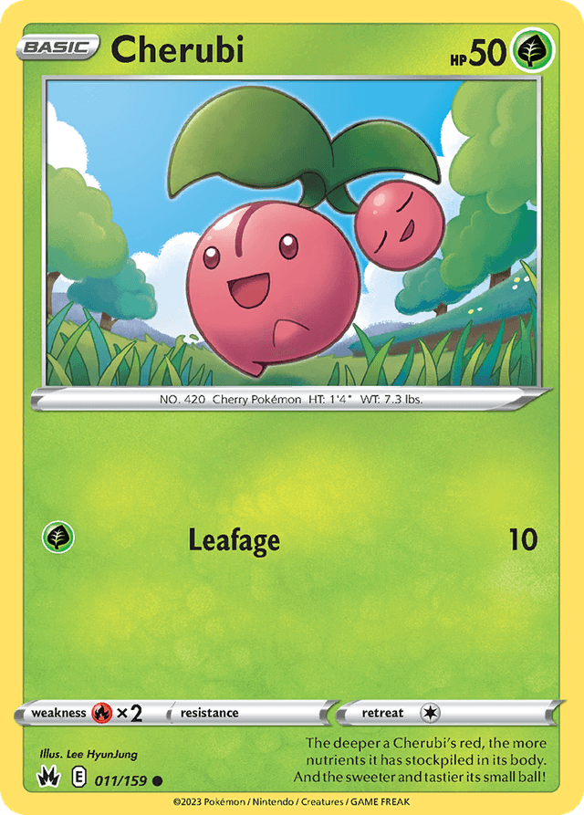Carta Cherubi 11/159 do set Crown Zenith — Pokémon TCG | Bynx